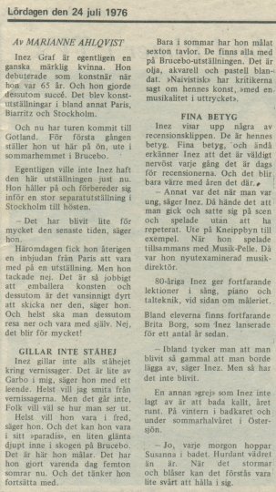 Article written by Ahlqvist